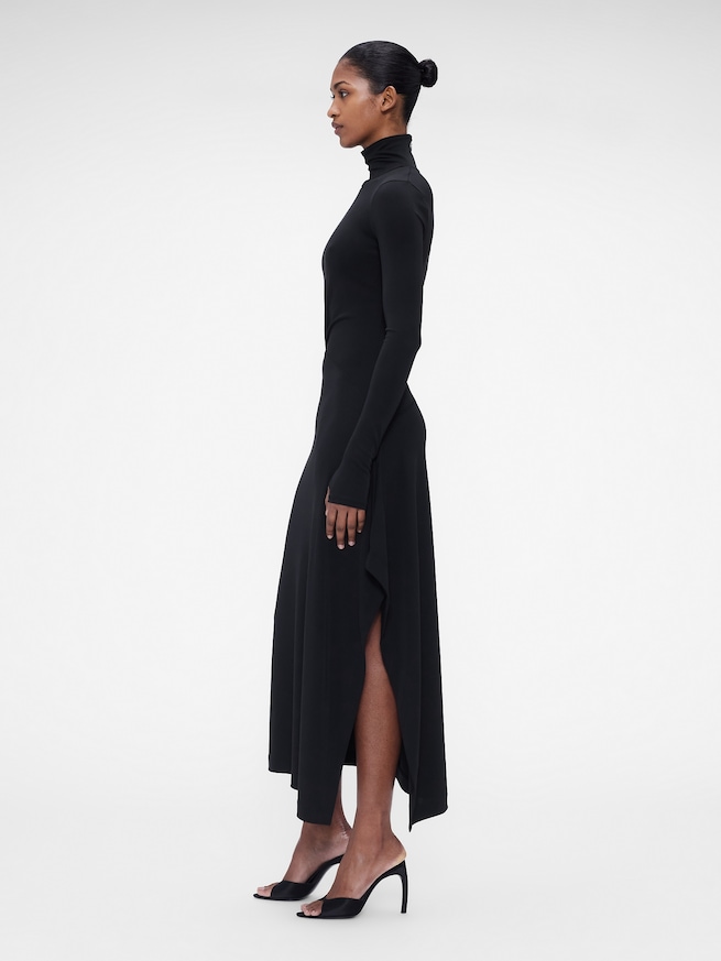Gap &times; Victoria Beckham ジャージー ドレープ マキシドレス-3