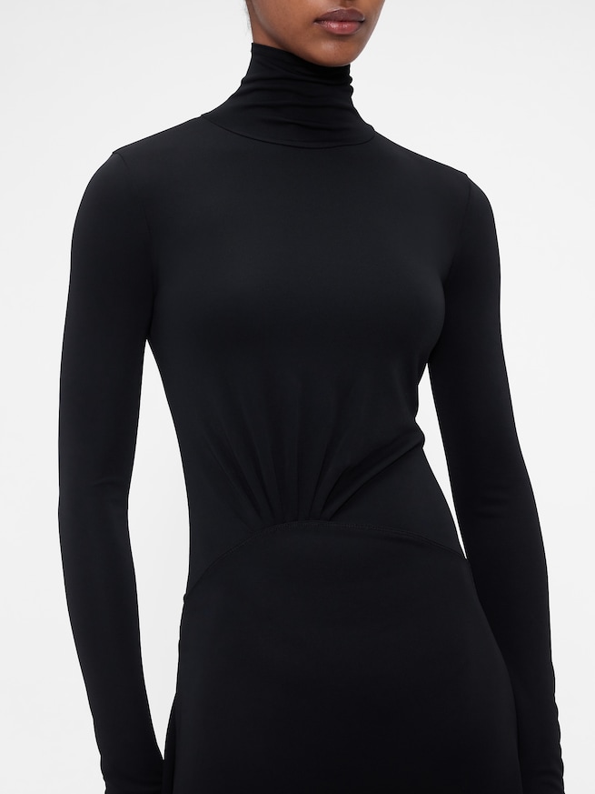 Gap &times; Victoria Beckham ジャージー ドレープ マキシドレス-4