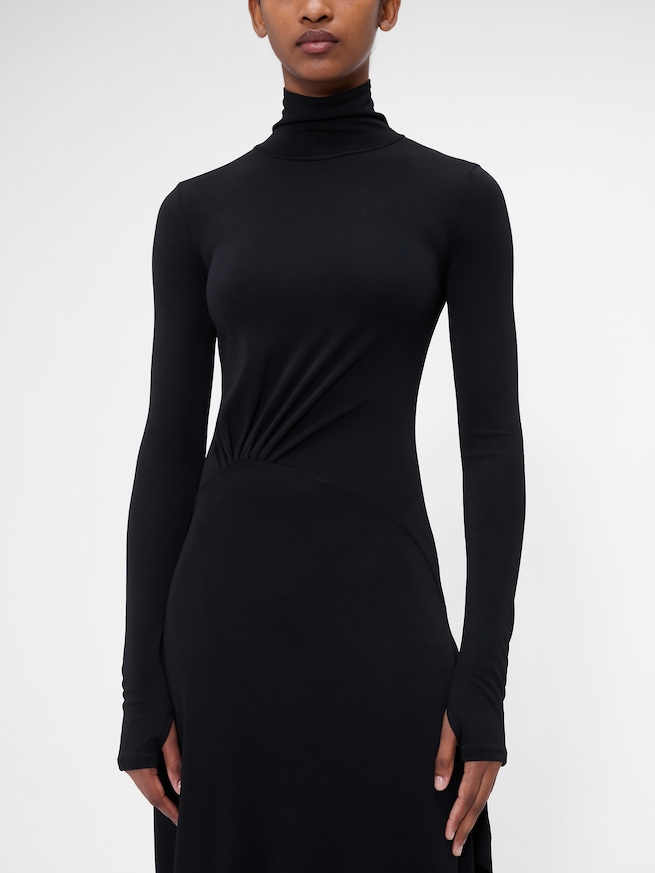 Gap &times; Victoria Beckham ジャージー ドレープ マキシドレス-5