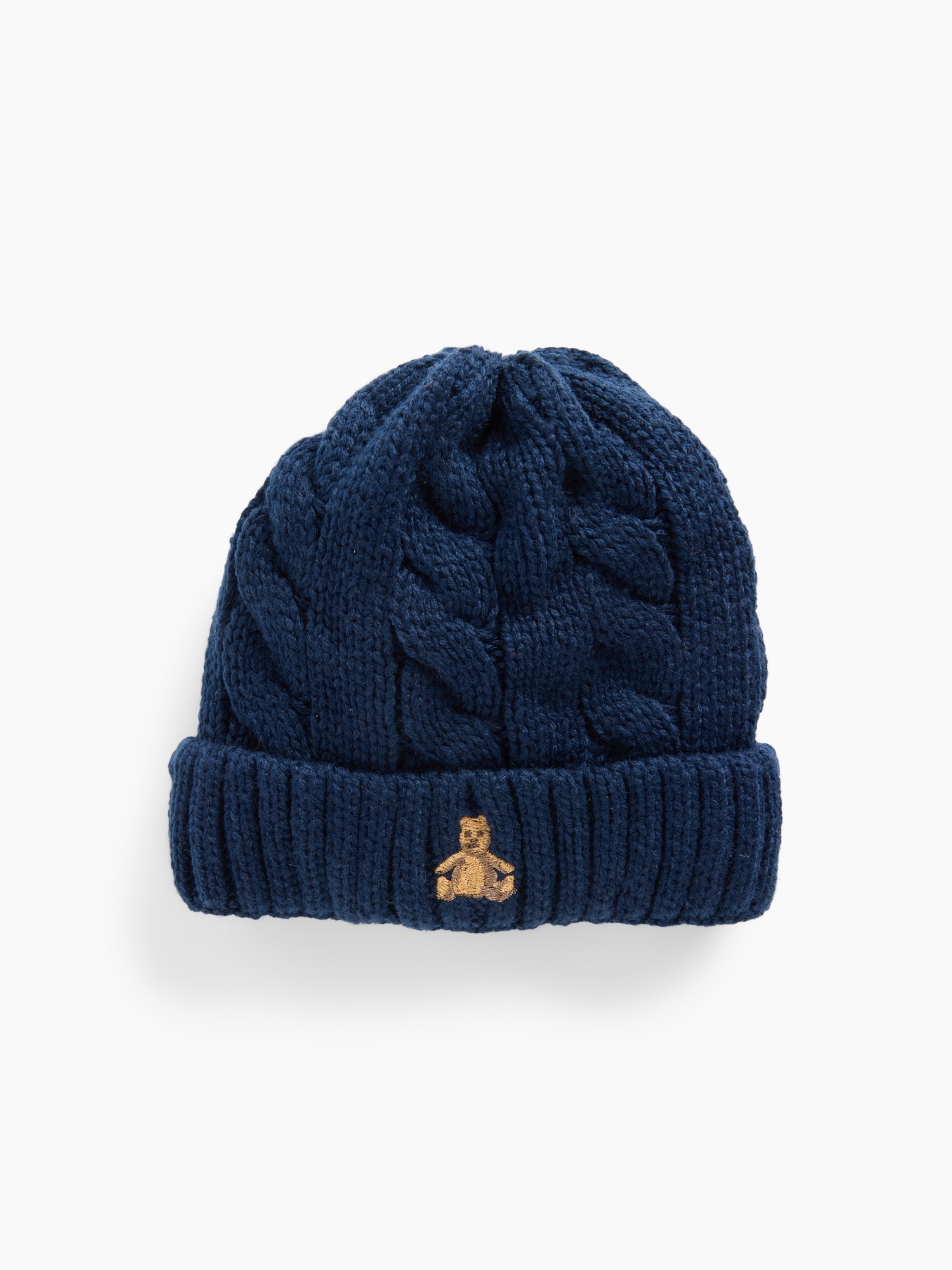babyGap ブラナンベア ケーブルニットビーニー-0