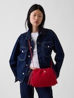 CashSoft カシミヤタッチ ケーブルニット ポシェット-1