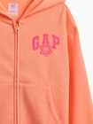 リラックスフィット GAPロゴ ジップアップパーカー (キッズ)-2