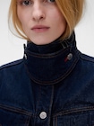 Gap &times; Victoria Beckham リラックスフィット クロップド デニムジャケット-4