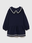 襟付き スウェットワンピース (幼児・ベビー)-0