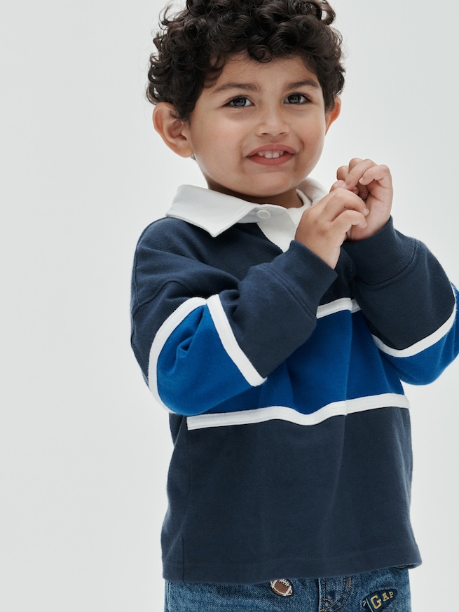 ラグビーTシャツ (幼児・ベビー)-2