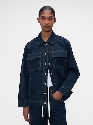 Gap &times; Victoria Beckham Denim Shirt Jacket