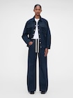 Gap x Victoria Beckham オーガニックコットン ロゴ クロップドTシャツ-1