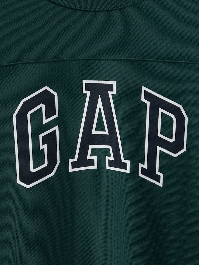 バーシティスタイル GAPロゴTシャツ-3