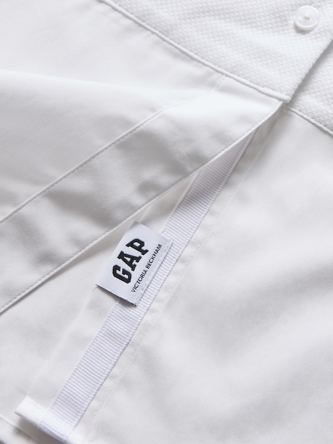 Gap &times; Victoria Beckham オーガニックコットン タキシードシャツ-5