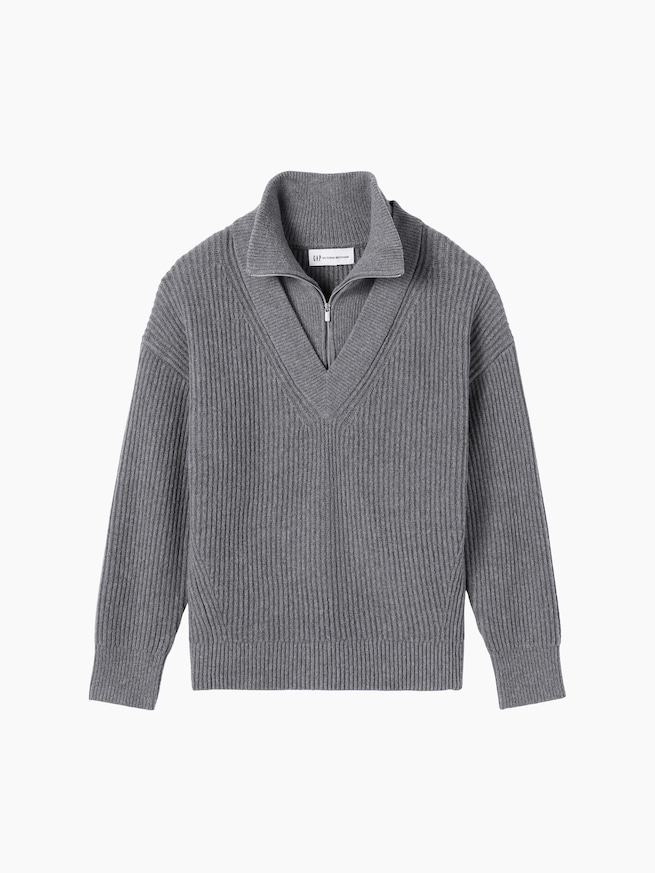 Gap &times; Victoria Beckham CashSoft カシミヤタッチ ハイネックプルオーバー-6