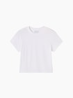 Gap x Victoria Beckham オーガニックコットン ロゴ クロップドTシャツ-4