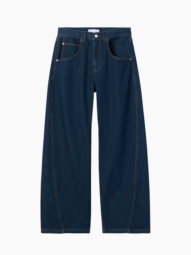 Gap &times; Victoria Beckham ロースラング バギーデニム-10