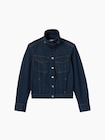 Gap &times; Victoria Beckham リラックスフィット クロップド デニムジャケット-9