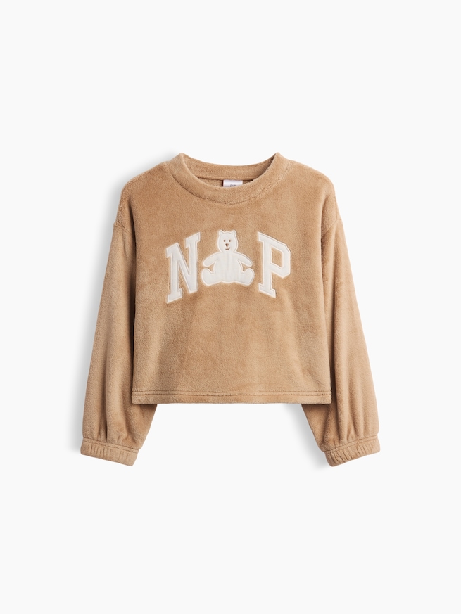 あったか NAPロゴ パジャマトップス (キッズ)-1