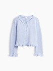 CashSoft カシミヤタッチ ラッフルフリル ニットカーディガン (幼児・ベビー)-1