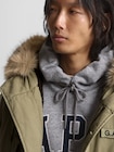 Gap &times; A.P.C. オーバーサイズ 裏ボア ユーティリティアウター-8