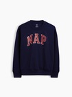 リサイクル NAPロゴ パジャマスウェットシャツ (キッズ)-4