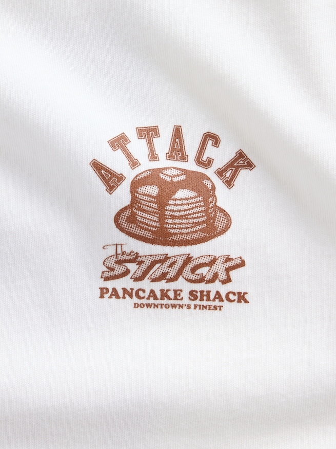 ヘビーウェイト オーバーサイズ グラフィックTシャツ (キッズ)-4