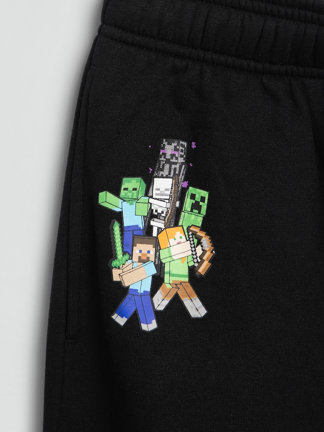 GapKids マインクラフト リラックスフィット ジョガーパンツ-4