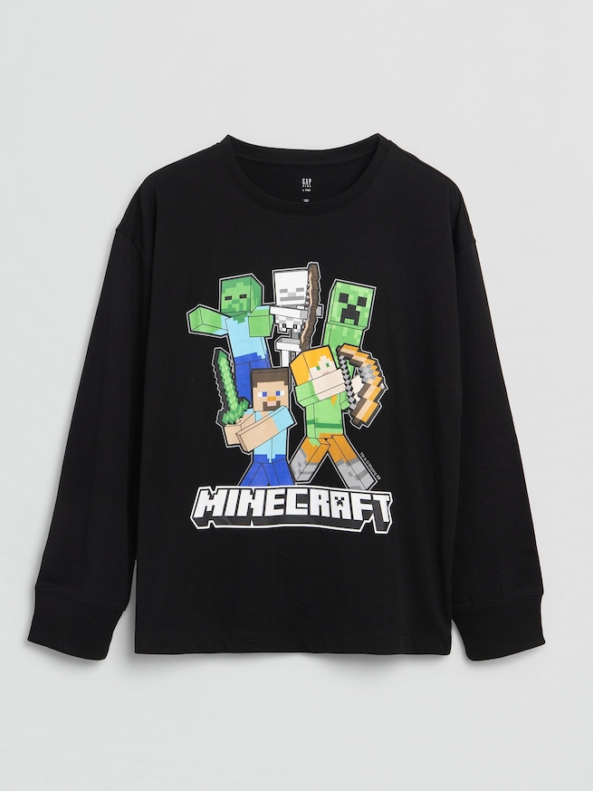GapKids マインクラフト Tシャツ-1