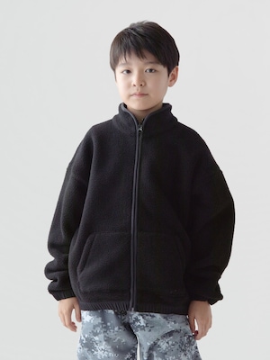ボア GAPロゴ ジップアップジャケット (キッズ)