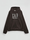 リラックスフィット マイクロフリース GAPロゴパーカー-6