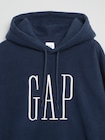 リラックスフィット マイクロフリース GAPロゴパーカー-2