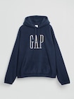 リラックスフィット マイクロフリース GAPロゴパーカー-3