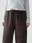 ミッドライズ コーデュロイ バレルパンツ-4