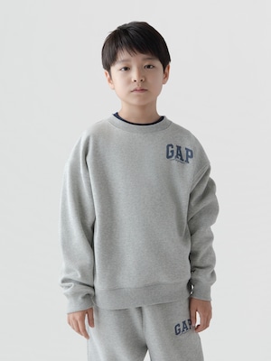 ヴィンテージソフト リラックスフィット GAPロゴスウェットシャツ (キッズ)