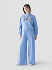 GAPロゴ フレンチテリー ワイドパンツ-0