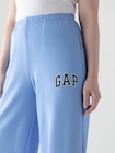 GAPロゴ フレンチテリー ワイドパンツ-4