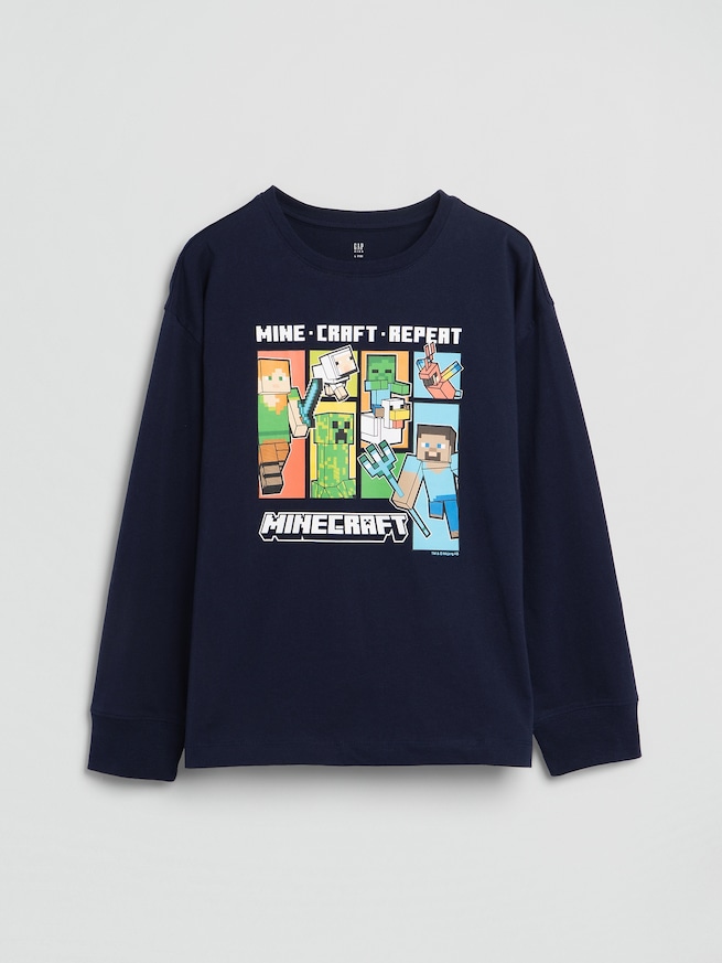 GapKids マインクラフト Tシャツ-1