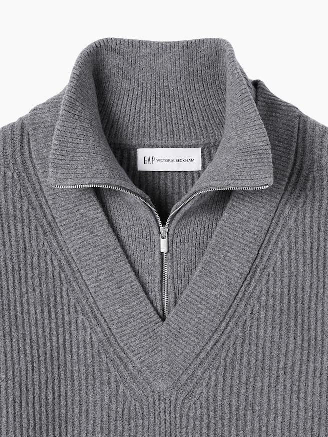 Gap &times; Victoria Beckham CashSoft カシミヤタッチ ハイネックプルオーバー-4