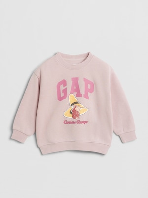 おさるのジョージ GAPロゴ スウェットシャツ (幼児・ベビー)
