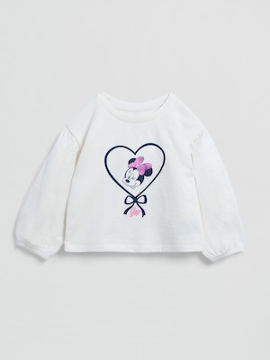 Gap &times; ディズニー バブルスリーブTシャツ (幼児・ベビー)