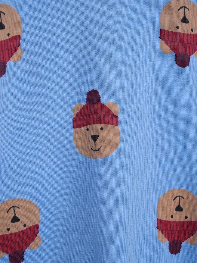 babyGap リラックスフィット プリント クルーネック スウェットシャツ-2