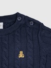 babyGap ブラナンベア ケーブルニット クルーネックセーター-2