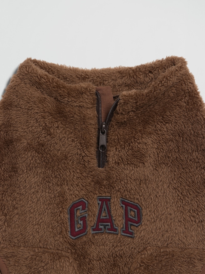 ペット用 ボア GAPロゴジャケット-1