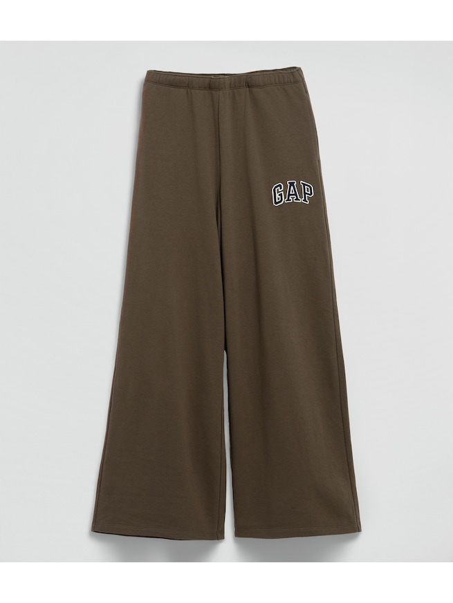 GAPロゴ フレンチテリー ワイドパンツ-5