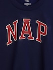 リサイクル NAPロゴ パジャマスウェットシャツ (キッズ)-4