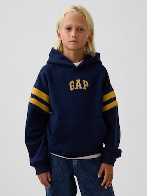 ヴィンテージソフト リラックスフィット GAPロゴパーカー (キッズ)