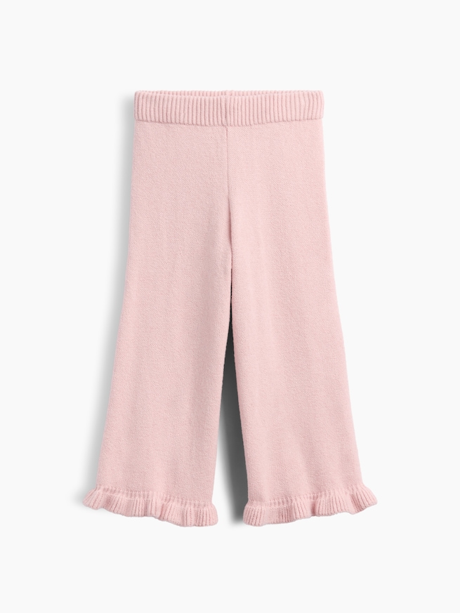 CashSoft カシミヤタッチ ラッフルフリル ワイドパンツ (幼児・ベビー)-1