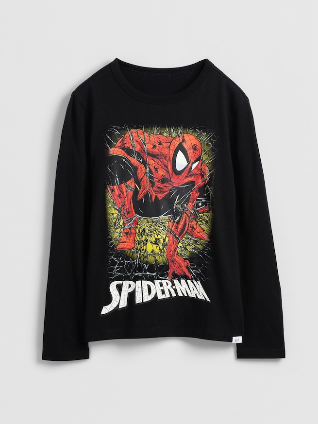 GapKids マーベル スパイダーマン GAPロゴTシャツ-1
