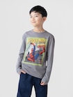 GapKids マーベル スパイダーマン GAPロゴTシャツ-0