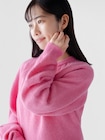 ふわもこ リラックスフィット クルーネックセーター-2