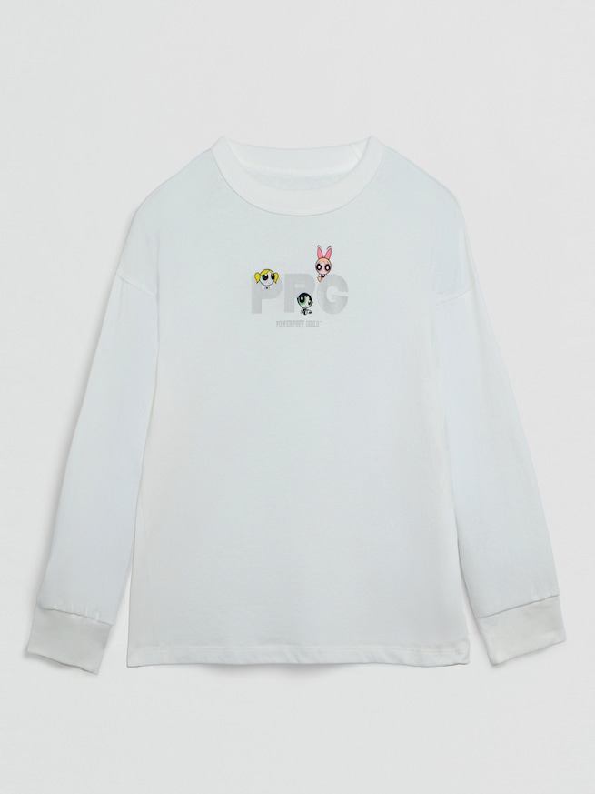 オーバーサイズ グラフィックTシャツ (キッズ)-1