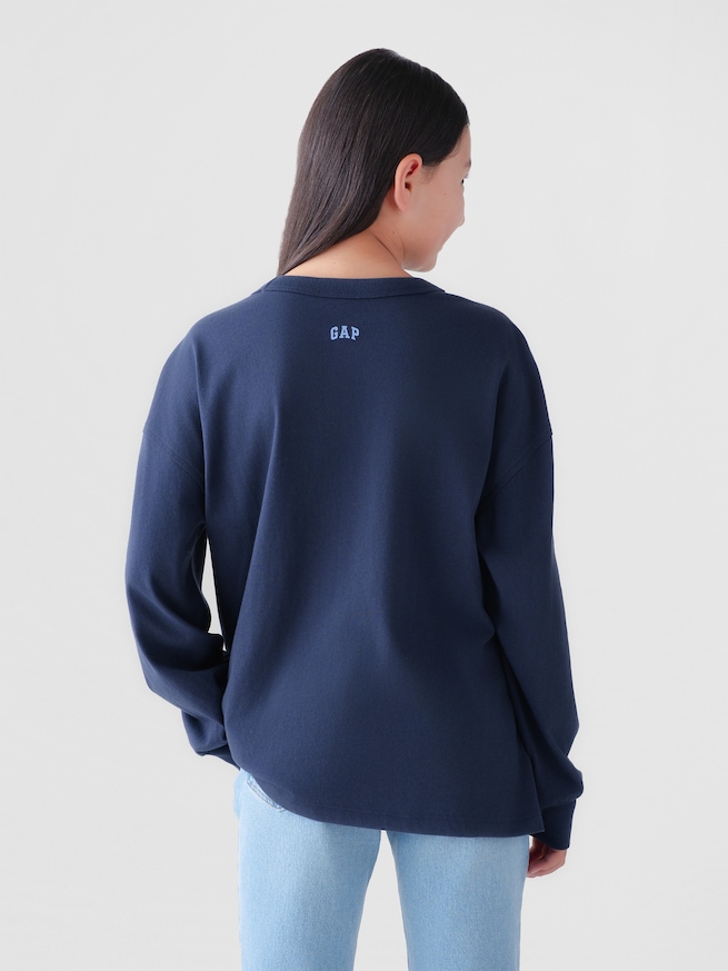 オーバーサイズ グラフィックTシャツ (キッズ)-2