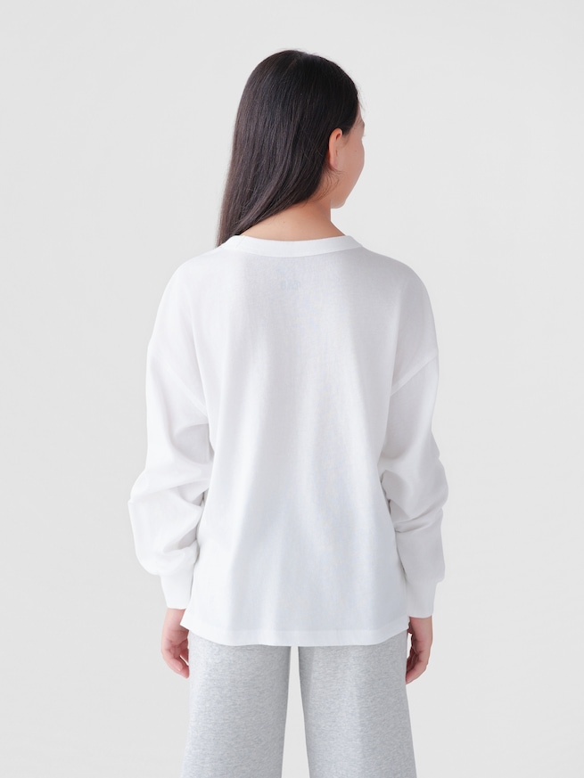 オーバーサイズ グラフィックTシャツ (キッズ)-2