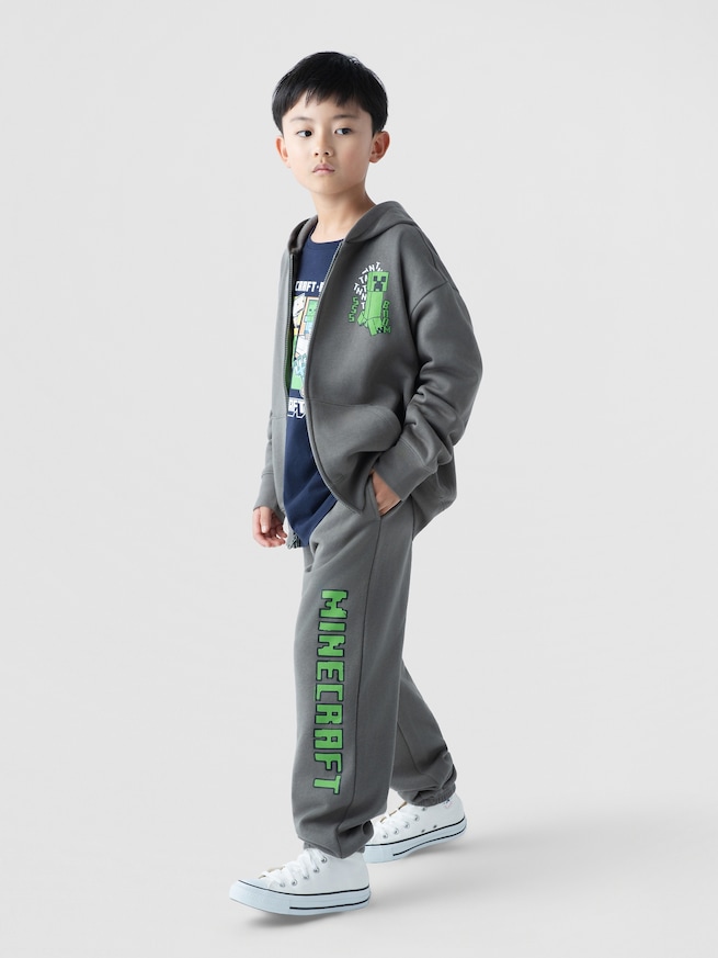 GapKids マインクラフト リラックスフィット ジョガーパンツ-0